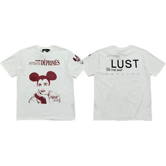 ERD “Putting Lust Back on the Map” Mickey T-Shirt — White
