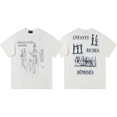 ERD “Cavalry” Illustration T-Shirt — White