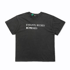 ERD Fragmented Logo T-Shirt — Washed Black