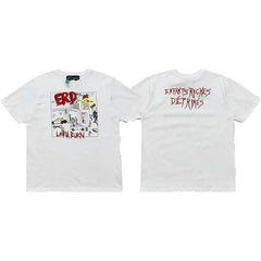 ERD “Let It Burn” Street Scene T-Shirt — White