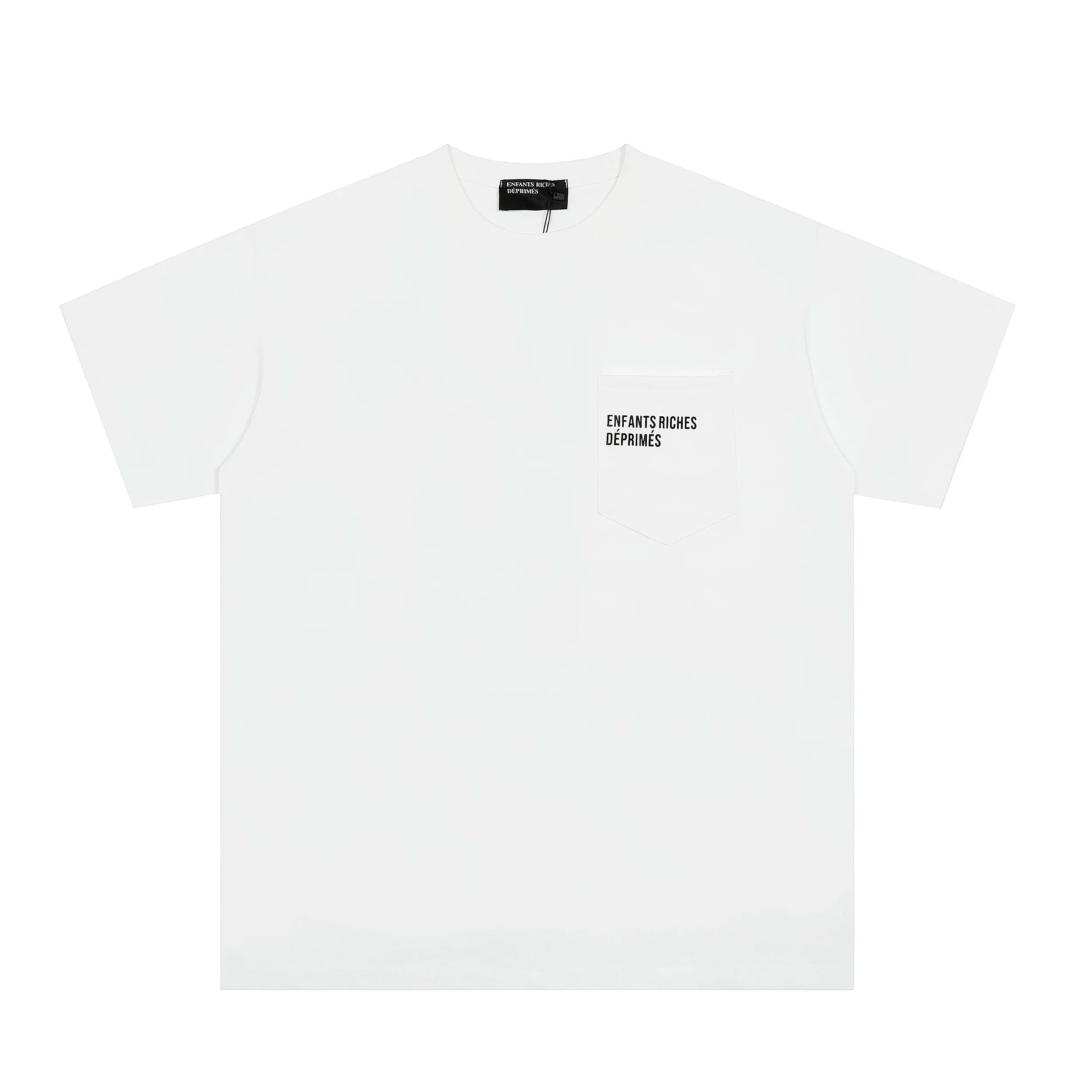 ERD Logo Pocket T-Shirt — White